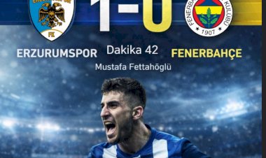Kadıköy’de Dadaş Rüzgârı: Erzurumspor İlk Yarıyı Önde Kapattı!
